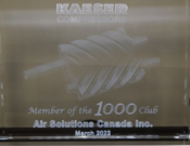 ASC Member Of The 1000 Club