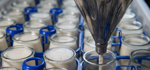 Compressed air being used in Dairy Industry
