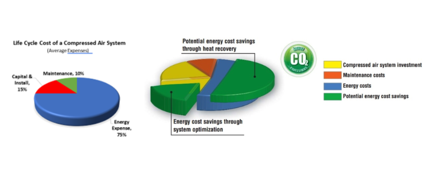 Life Cycle Cost of a Compressed Air System