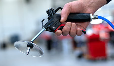 Silvent Air Gun With Safety Shiled