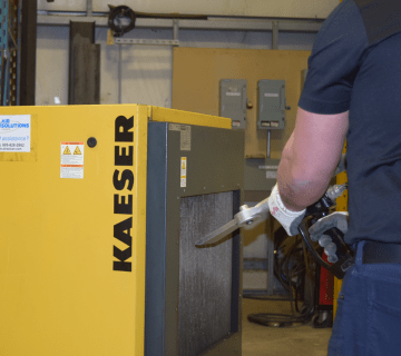Dry Ice Cleaning service Air Solutions Canada
